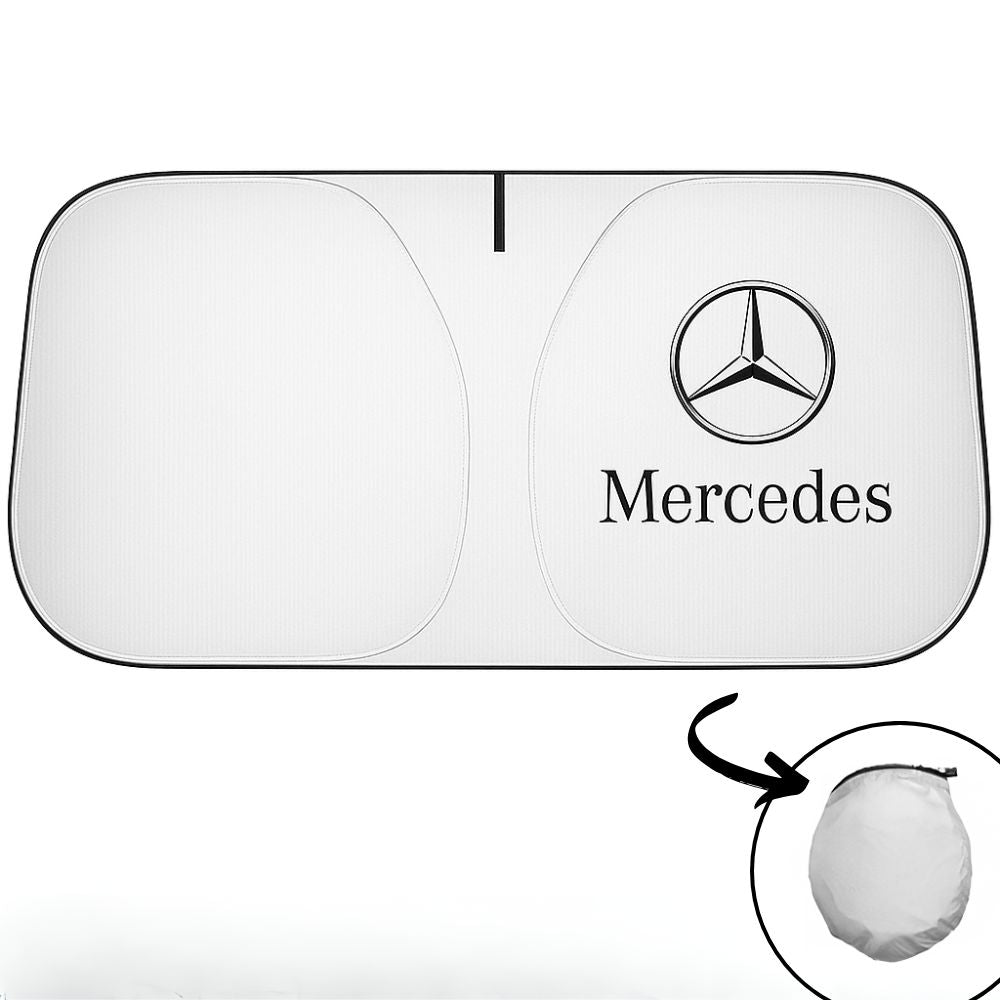 Guarda-sol para automóvel dobrável com logótipo