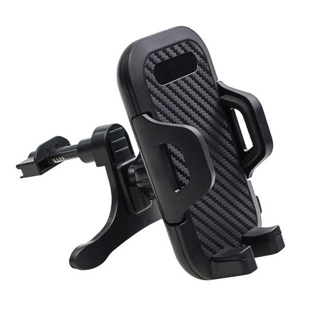 Suction Car Phone Holder + Free Air Vent Attachment